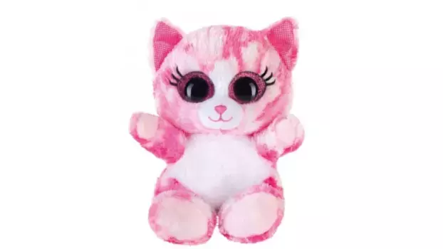 Bauer Приманка и блестки Lashy cat розовый 15см