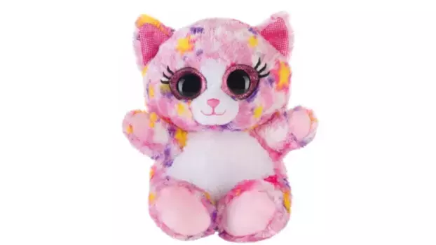 Bauer Привлекательность и блестки Lashy Cat розовый/разноцветный 15см