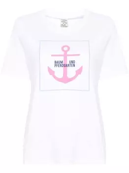 Baum Und Pferdgarten футболка Jawo с логотипом, белый