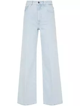 Baum Und Pferdgarten прямые брюки Nini с высокой талией, синий