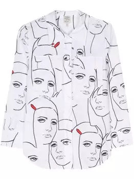 Baum Und Pferdgarten рубашка Milo, белый