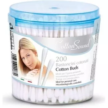 Баумволле Звуковые тампоны для чистки ушей Cotton Sound