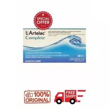 Bausch & Lomb Artelac Complete Eye Lubricant Drops Монодозы, 30 ампул Bausch + Lomb