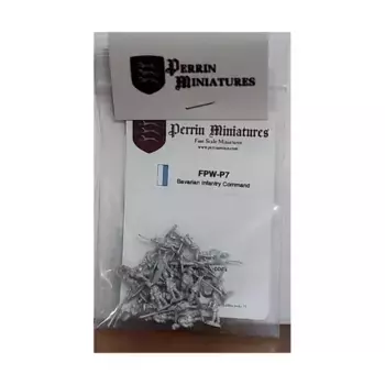 Баварская пехота — Командование, Historical Miniatures - Franco Prussian War (10mm) (Perrin Miniatures)