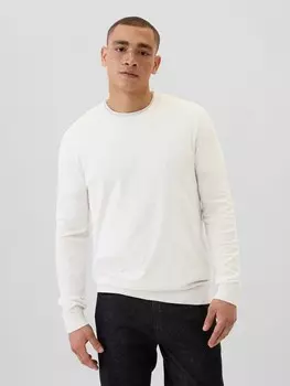 Бавленный свитер Gap, бежевый