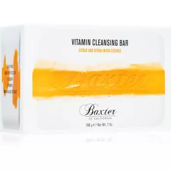 Baxter of California Vitamin Cleansing Bar питательное жидкое мыло с цитрусовыми и травяно-мускусными нотками 198 г
