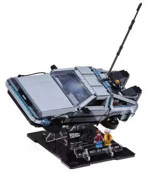 База BlackedBrick для LEGO 10300 Creator Expert DeLorean Time Machine / Blacked Brick Inna marka