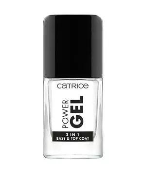 База для ногтей и верхнее покрытие CATRICE Power Gel 2in1, 10.5 ml