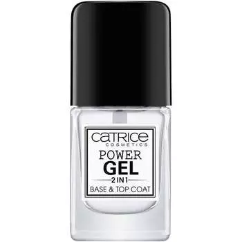 База и топовое покрытие 2в1, 10 мл Catrice, Power Gel