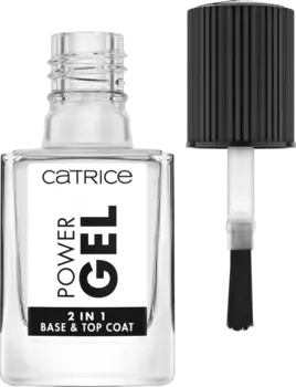 База и усилитель Top Coat Power Gel 2в1 10,5мл Catrice