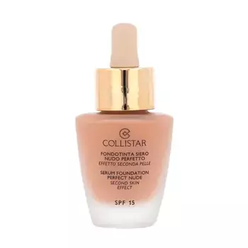 База под макияж с уходом Fondo De Maquillaje En Suero Desnudo Perfecto Collistar, цвет sole