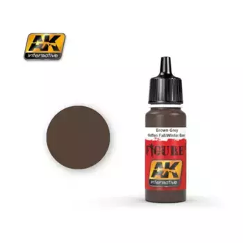 База Waffen осень/зима коричнево-серая (акрил), Paint - Figure - Brown Colors (AK-Interactive)