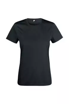 Базовая активная футболка Clique, черный