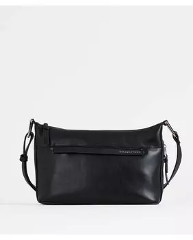 Базовая черная женская сумка через плечо PACOMARTINEZ, черный