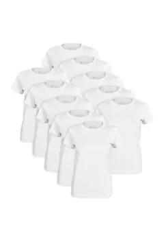 Базовая футболка 10 STCK O NECK Cotton Prime, белый