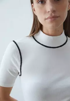 Базовая футболка 2 PACK Anna Field, кремовый