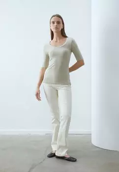 Базовая футболка 2 PACK Anna Field, светло-зеленый