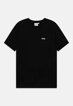 Базовая футболка 2 PACK BOSS Kidswear, черный
