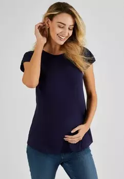 Базовая футболка 2 PACK JoJo Maman Bb, синий