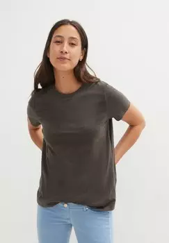 Базовая футболка 2ER PACK bonprix, серо-коричневый