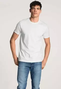 Базовая футболка 2ER PACK NATURAL BENEFIT Calida, белый