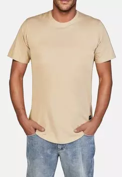 Базовая футболка 3 PACK Jack & Jones, бежевый