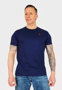 Базовая футболка 3 PACK KURZARM U.S. Polo Assn., темно-синий