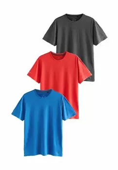 Базовая футболка 3 PACK Next, синий