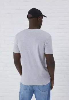 Базовая футболка 3 Pack Pier One, светло-серый пестрый