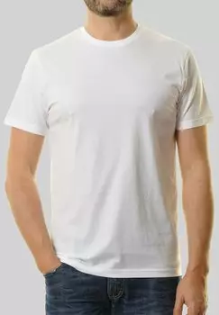 Базовая футболка 4ER PACK - 1/2 ARM, UNTERHEMD, RUNDHALS Ragman, белый