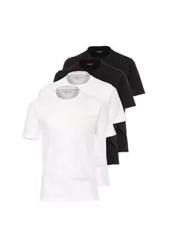 Базовая футболка 4ER PACK CASAMODA, черный