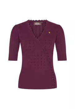 Базовая футболка 4funkyflavours, темно-фиолетовый