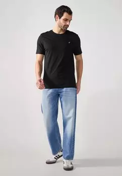 Базовая футболка 5 PACK Pier One, черный