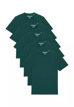 Базовая футболка 5ER MULTIPACK BIO watapparel, темно-зеленый