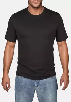 Базовая футболка 6 PACK Jack & Jones, черный