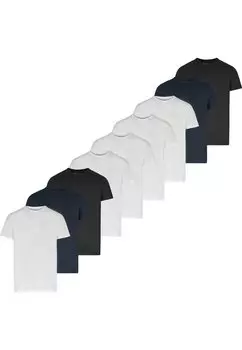 Базовая футболка 9 PACK Phil & Co. Berlin, многоцветный