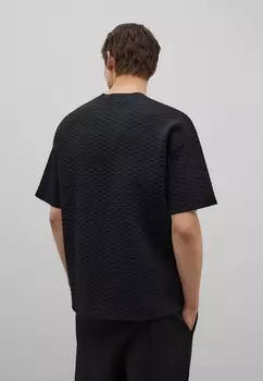 Базовая футболка ADOLFO DOMINGUEZ, черный