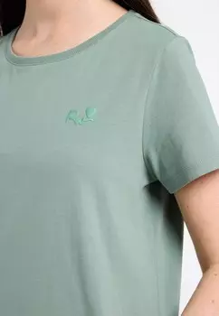 Базовая футболка ADORI LOVE Ragwear, зеленый