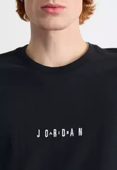 Базовая футболка Air Crew Jordan, черная/парус