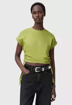 Базовая футболка AllSaints, зеленый