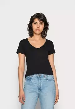 Базовая футболка American Vintage, черный