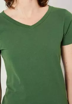 Базовая футболка American Vintage, темно-зеленый