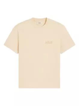 Базовая футболка AMI Paris, нейтральный