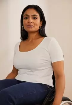 Базовая футболка Anna Field, белый