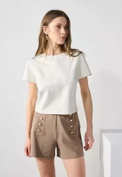 Базовая футболка Anna Field, молочный