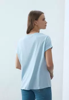 Базовая футболка Anna Field, светло-голубой