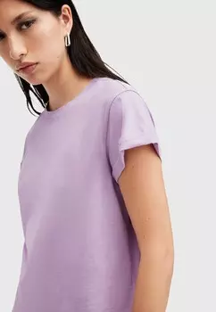 Базовая футболка ANNA TEE AllSaints, фиолетовый