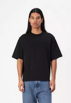 Базовая футболка APPLIQUE BOXY TEE Guess Originals, черный