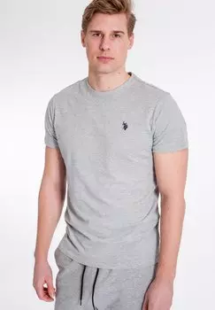 Базовая футболка Arjun U.S. Polo Assn., цвет greymel