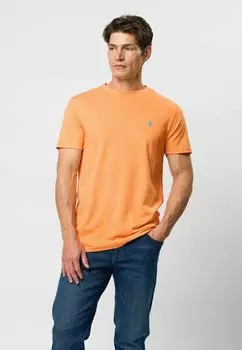 Базовая футболка ARJUN U.S. Polo Assn., оранжевый
